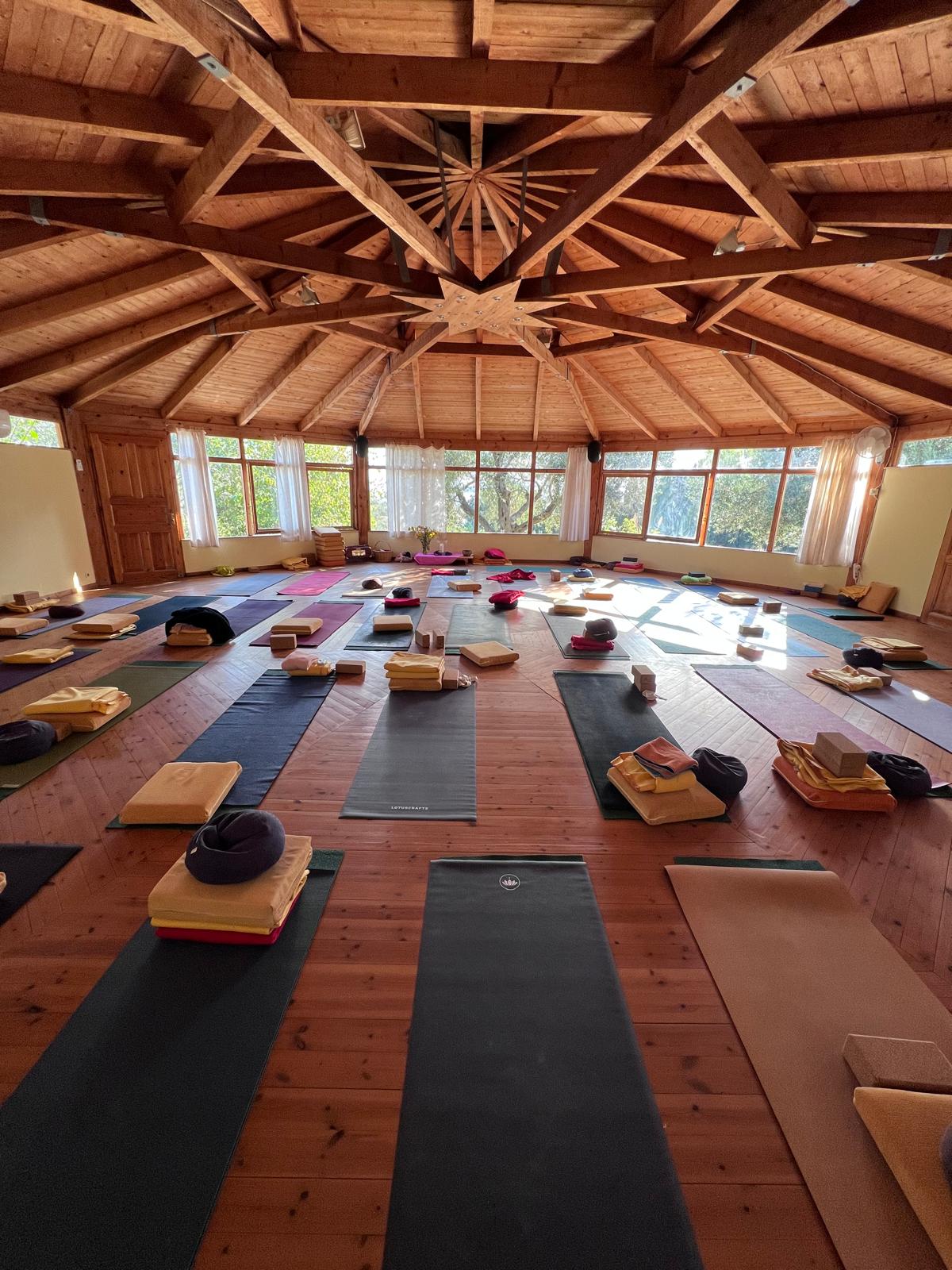200h Ausbildung Korfu Yogaraum