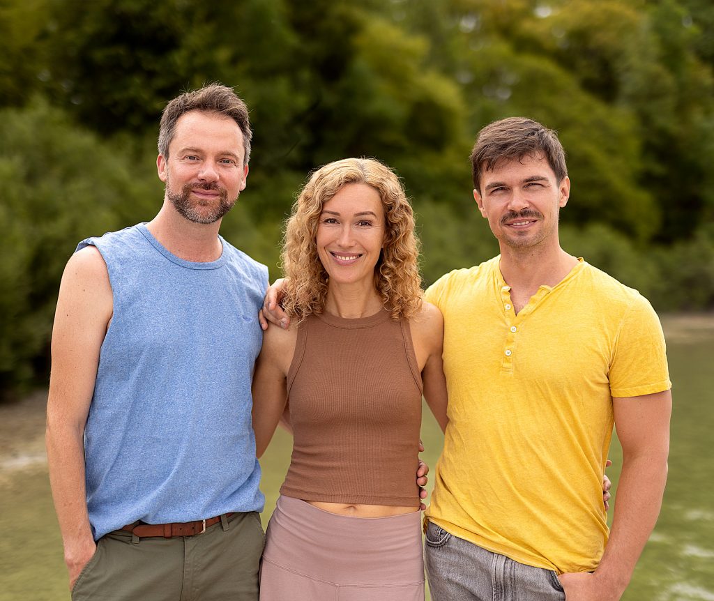 Yin Yoga Ausbildung Ranja, Steven und Sascha